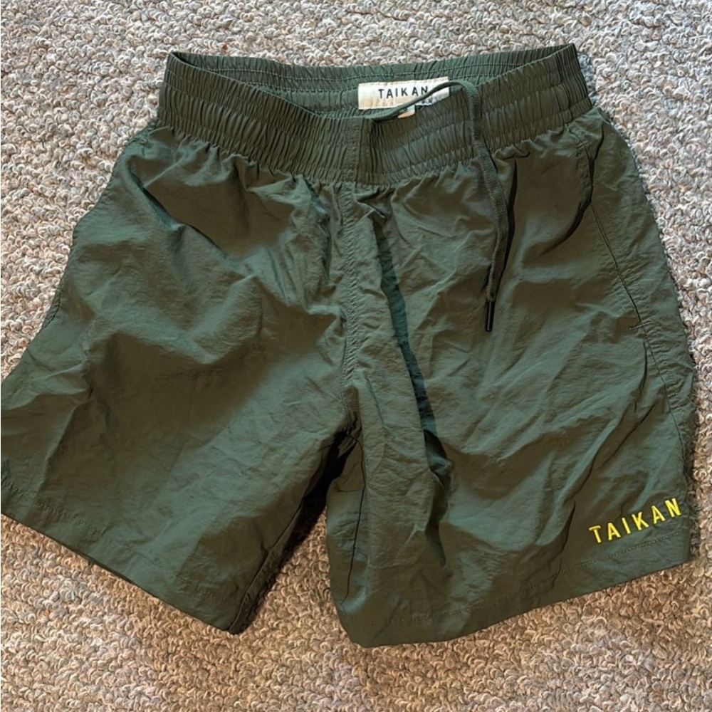 Men's Green Swim Shorts